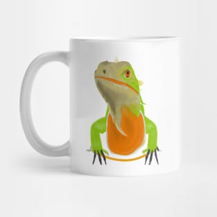 Cute Iguana Drawing Mug